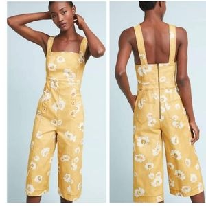 70s Inspired Sissa Anthropologie Daisy Days Jumpsuit